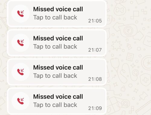 Warum ich auf Deine Nachricht nicht antworte